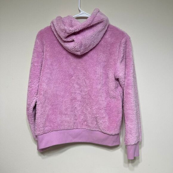Levi’s Pink Lavender Girls Sherpa Fleece Pullover Large - Picture 7 of 9